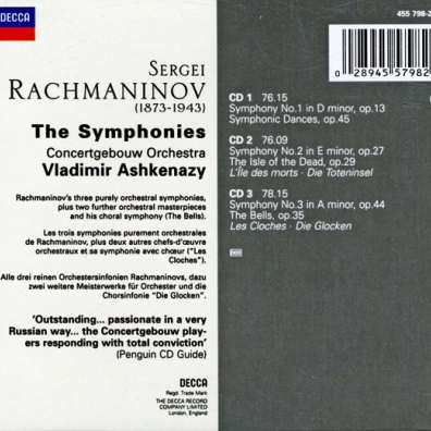 Rachmaninov: The Symphonies etc. Владимир Ашкенази: Rachmaninov: The Symphonies etc.