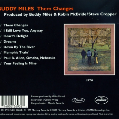 Buddy Miles (Бадди Майлз): Them Changes