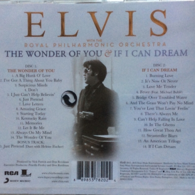 Elvis Presley (Элвис Пресли): If I Can Dream + The Wonder of You
