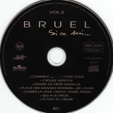 Si Ce Soir, Vol. 2 Patrick Bruel (Патрик Брюэль): Si Ce Soir, Vol. 2