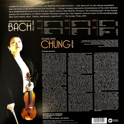 Kyung Wha Chung (Чон Кён Хва): Bach: Violin Sonatas & Partitas