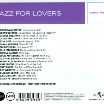 Jazz For Lovers
