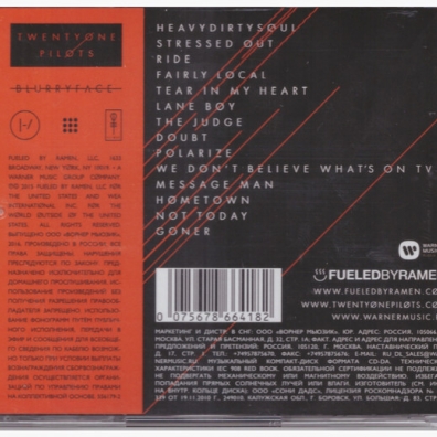 Blurryface Twenty One Pilots: Blurryface