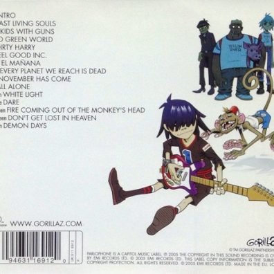 Gorillaz (Гориллаз): Demon Days