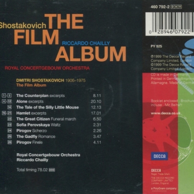 Riccardo Chailly (Рикардо Шайи): Shostakovich: The Film Album - Excerpts from Hamle