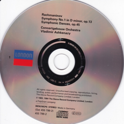 Rachmaninov: The Symphonies etc. Владимир Ашкенази: Rachmaninov: The Symphonies etc.