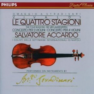Vivaldi: The Four Seasons Salvatore Accardo (Сальваторе Аккардо): Vivaldi: The Four Seasons