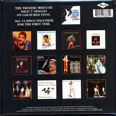 Messenger Of The Gods: The Singles Collection Freddie Mercury (Фредди Меркьюри): Messenger Of The Gods: The Singles Collection