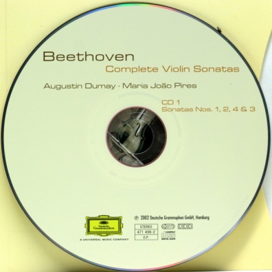 Augustin Dumay (Аугустин Думай): Beethoven: Complete Violin Sonatas