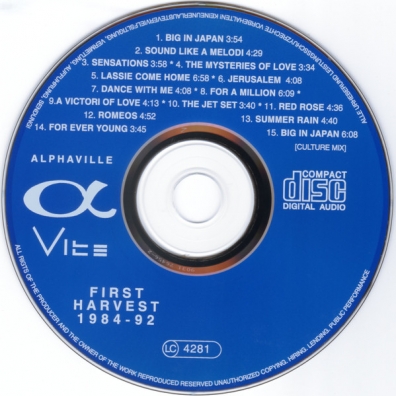 Alphaville (Альфавиль): First Harvest 1984-92
