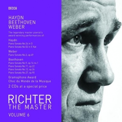 Haydn/ Weber/ Beethoven: Sonatas Sviatoslav Richter (Святослав Рихтер): Haydn/ Weber/ Beethoven: Sonatas