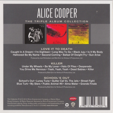 Alice Cooper (Элис Купер): The Triple Album Collection