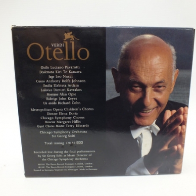 Verdi: Otello Luciano Pavarotti (Лучано Паваротти): Verdi: Otello