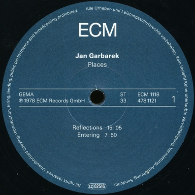Places Jan Garbarek (Ян Гарбарек): Places