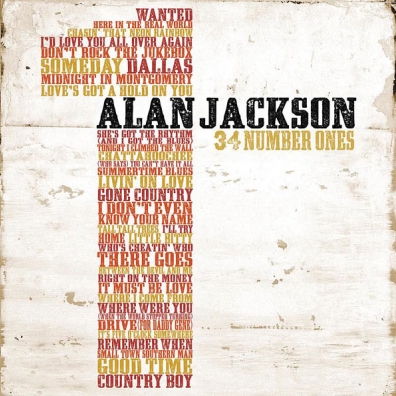 Alan Jackson (Алан Джексон): 34 Number Ones