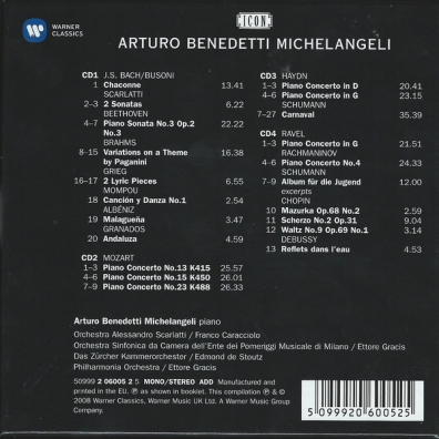 Arturo Benedetti Michelangeli (Артуро Бенедетти Микеланджели): Arturo Benedetti Michelangeli - The Master Pianist
