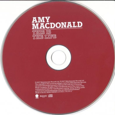 This Is The Life Amy Macdonald (Эми Макдональд): This Is The Life