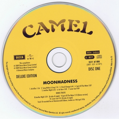 Moonmadness Camel: Moonmadness