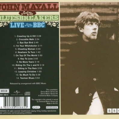 John Mayall (Джон Мейолл): Live At The BBC