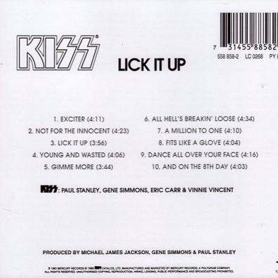 Kiss (Кисс): Lick It Up