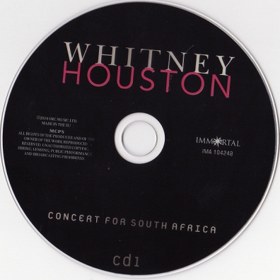 Concert For South Africa Whitney Houston (Уитни Хьюстон): Concert For South Africa