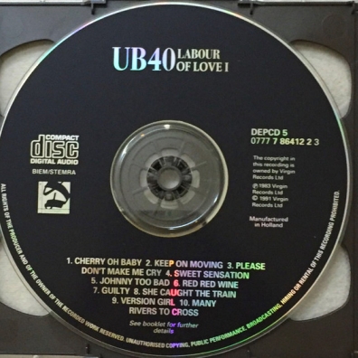 UB40 (Ю Би Фоти): Labour Of Love 1