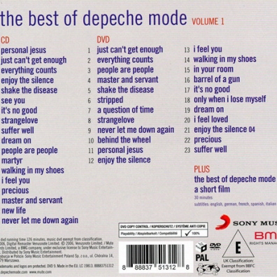 Depeche Mode (Депеш Мод): The Best Of Depeche Mode, Vol. 1