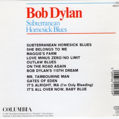 Bob Dylan (Боб Дилан): Subterranean Homesick Blues