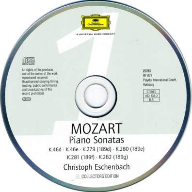 Christoph Eschenbach (Кристоф Эшенбах): Mozart: The Piano Sonatas
