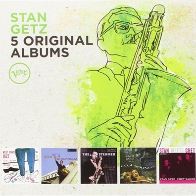 Stan Getz (Стэн Гетц): 5 Original Albums: Verve