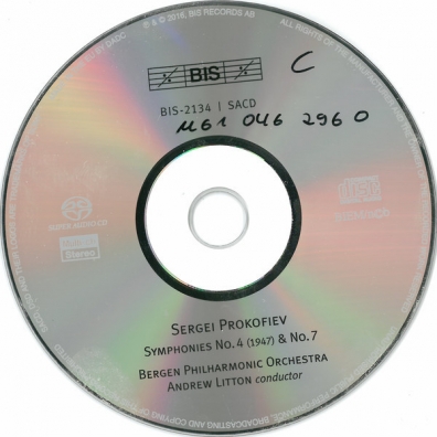 Prokofiev: Symphonies Nos. 4 & 7 Bergen Philharmonic Orchestra (Бергенский филармонический оркестр): Prokofiev: Symphonies Nos. 4 & 7