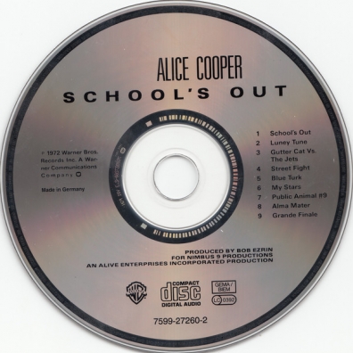 Alice Cooper (Элис Купер): School's Out
