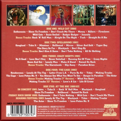 The MCA Years Tygers Of Pan Tang (Тайгерс Оф Пан Танг): The MCA Years