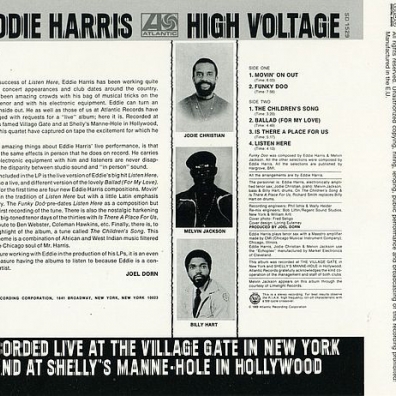 Eddie Harris (Эдди Харрис): High Voltage