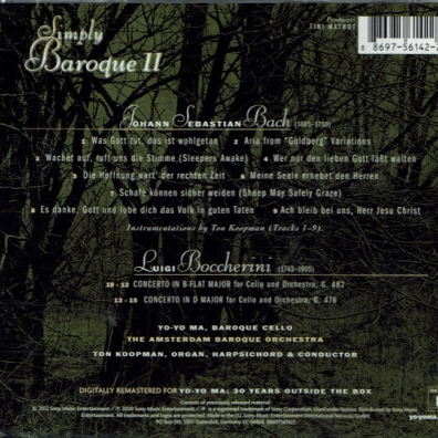 Simply Baroque Ii Yo-Yo Ma (Йо-Йо Ма): Simply Baroque Ii