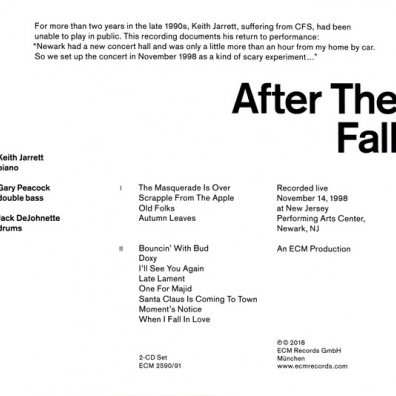 After The Fall Keith Jarrett (Кит Джарретт): After The Fall