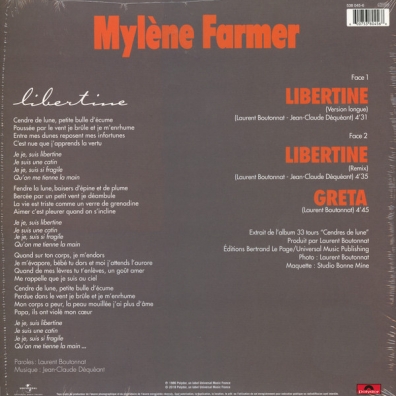 Libertine Mylene Farmer (Милен Фармер): Libertine