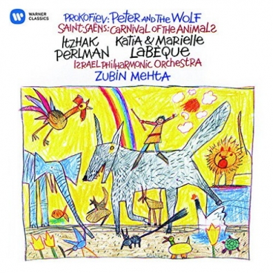 Itzhak Perlman (Ицхак Перлман): Peter And The Wolf / Carnival Of The Animals - Perlman (Narrator), K. & M. Labeque, Mehta