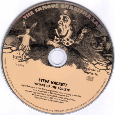 Steve Hackett (Стив Хэкетт): Voyage Of The Acolyte