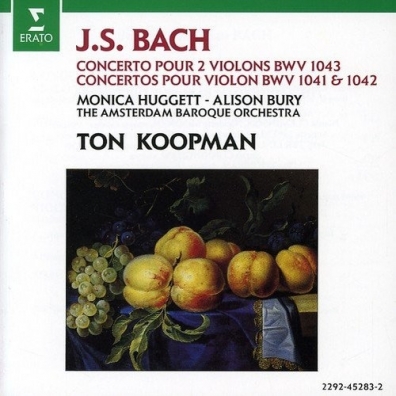 Ton Koopman (Тон Копман): Concertos - For 2 Violins In D Minor; For Violin In E Major & A Minorur 2 Violons Bwv1043, 1 Bwv1041/ 1042