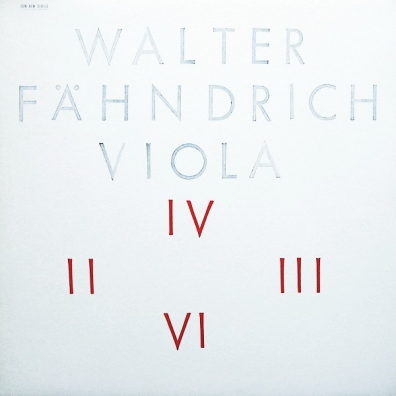 Walter Fahndrich (Валтер Фахндрич): Viola