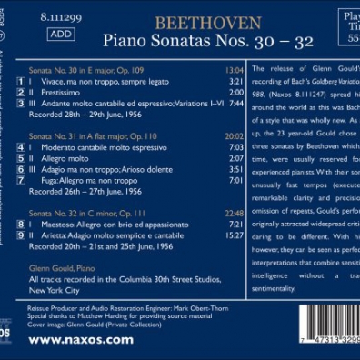 Beethoven: Piano Sonatas 30-32 Beethoven: Piano Sonatas 30-32