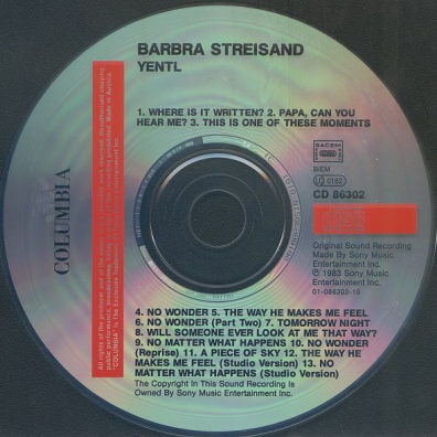 Barbra Streisand (Барбра Стрейзанд): Yentl