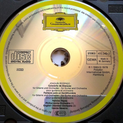 Rodrigo: Aranjuez Narciso Yepes (Нарсисо Йепес): Rodrigo: Aranjuez