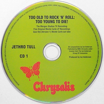 Jethro Tull (Джетро Талл): Too Old To Rock & Roll, Too Young To Die