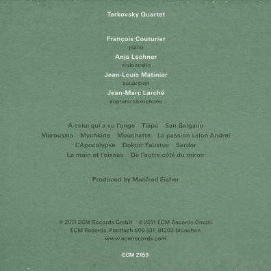 Tarkovsky Quartet Francois Couturier ( Франсуа Кутюрье): Tarkovsky Quartet