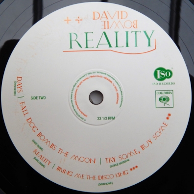 David Bowie (Дэвид Боуи): Reality
