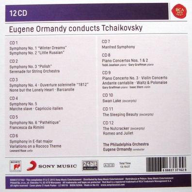 Eugene Ormandy Conducts Tchaikovsky Eugene Ormandy (Юджин Орманди): Eugene Ormandy Conducts Tchaikovsky