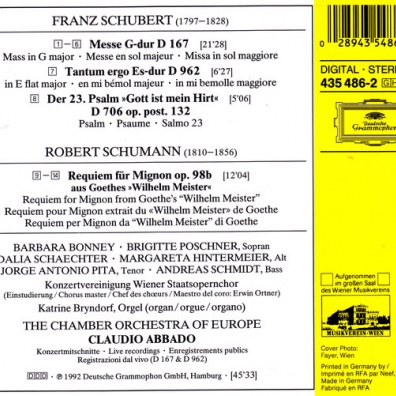 Claudio Abbado (Клаудио Аббадо): Schubert: Mass G