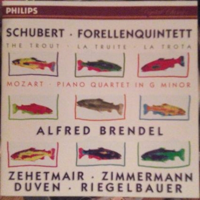 Alfred Brendel (Альфред Брендель): Schubert: Forellenquintett / Mozart: Piano Quartet